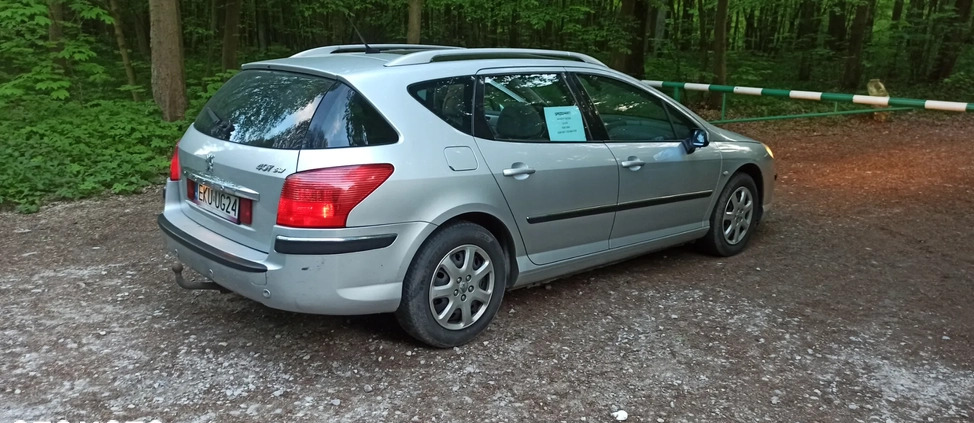 Peugeot 407 cena 4900 przebieg: 254500, rok produkcji 2004 z Kutno małe 254